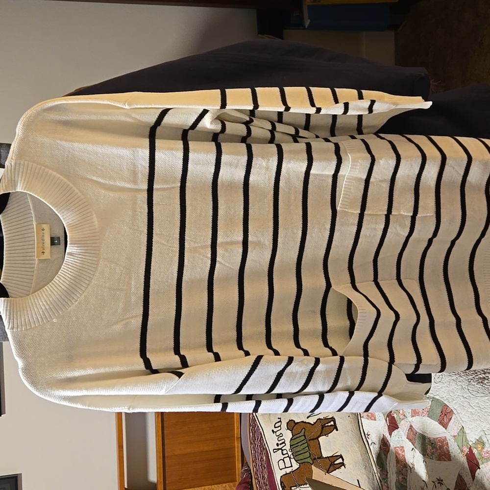 Alredine striped sweater dress